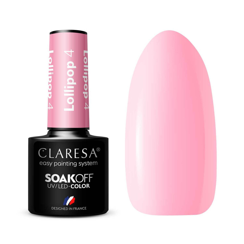 Цветной гель-лак Claresa LOLLIPOP № 4, 5 ml