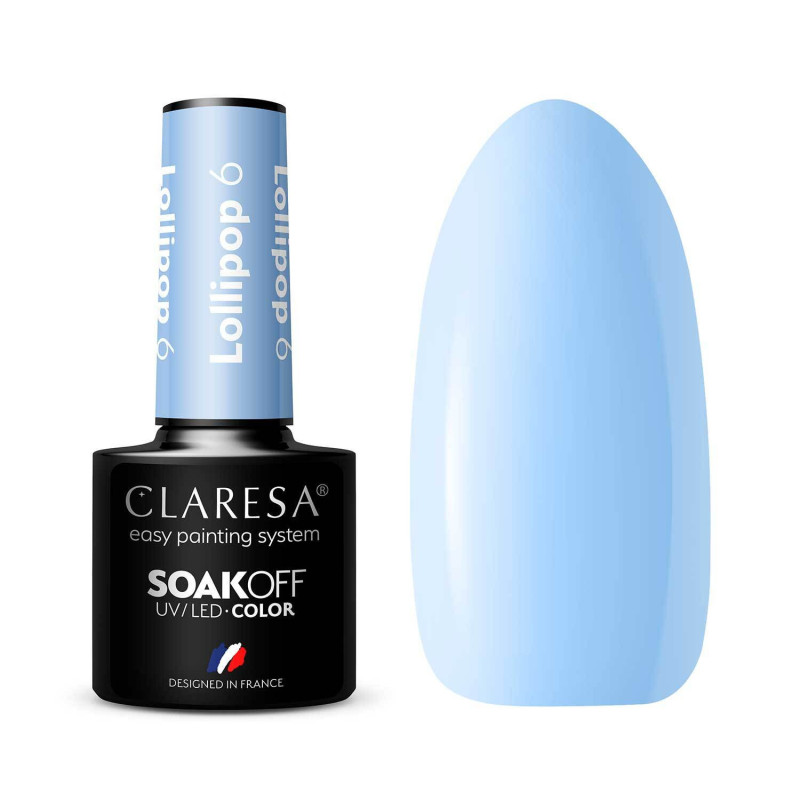 Gel polish – Claresa LOLLIPOP No. 6 – 5 ml