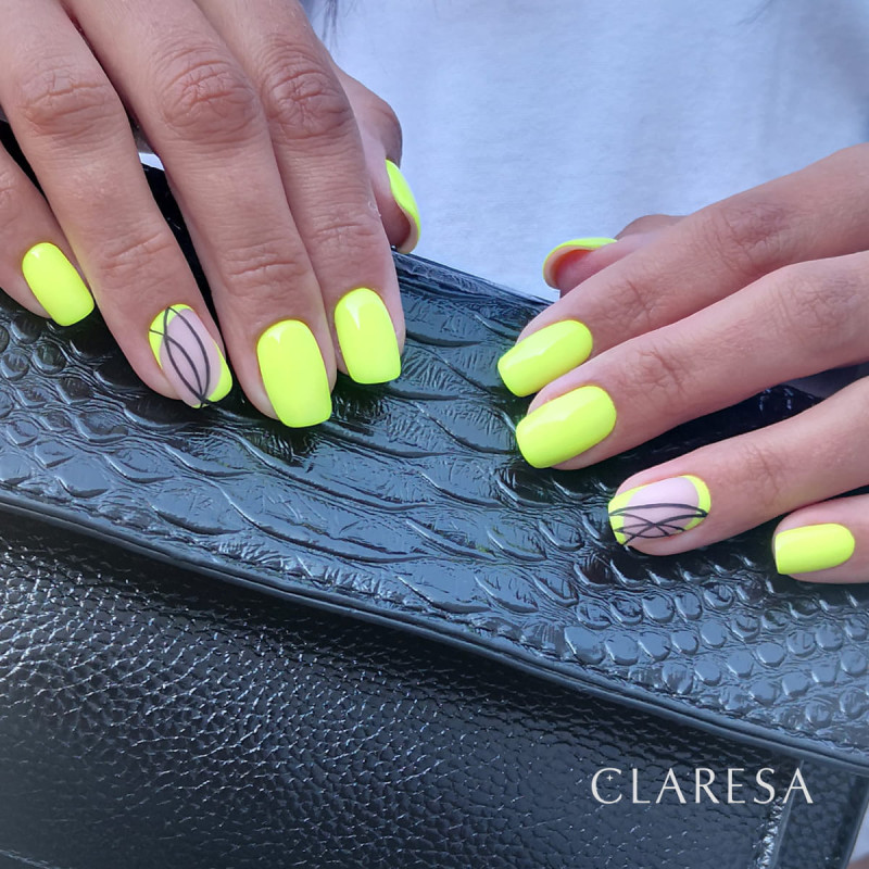 Цветной гель-лак Claresa FLUO № 1, 5 ml