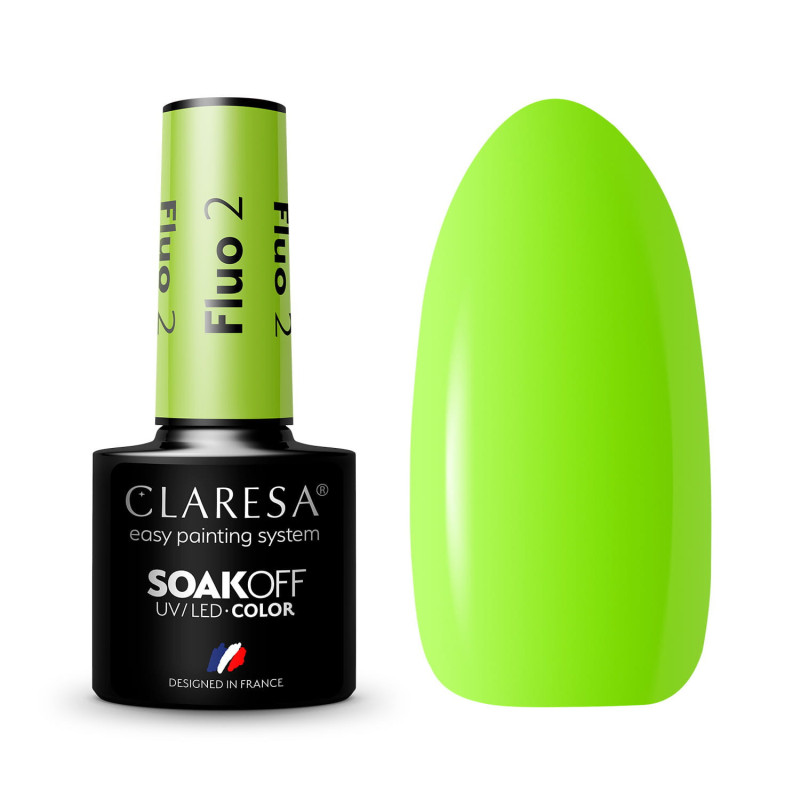Geelilakka – Claresa FLUO nro 2 – 5 ml