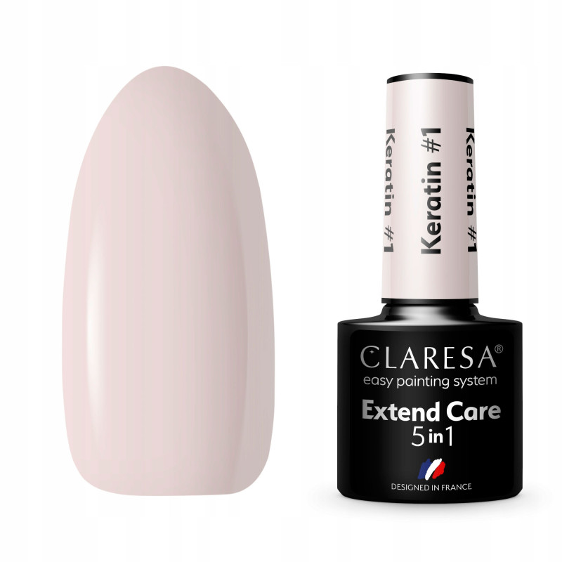 Базовое покрытие  Claresa Extend Care 5 in 1 Keratin № 1 5g