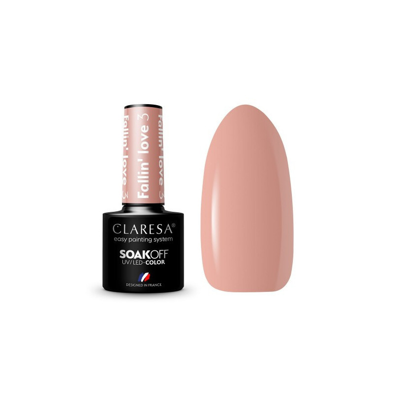 Гель-лак – Claresa FALLIN' LOVE № 3 – 5 мл