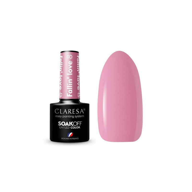 Gel polish – Claresa FALLIN' LOVE No. 8 – 5 ml