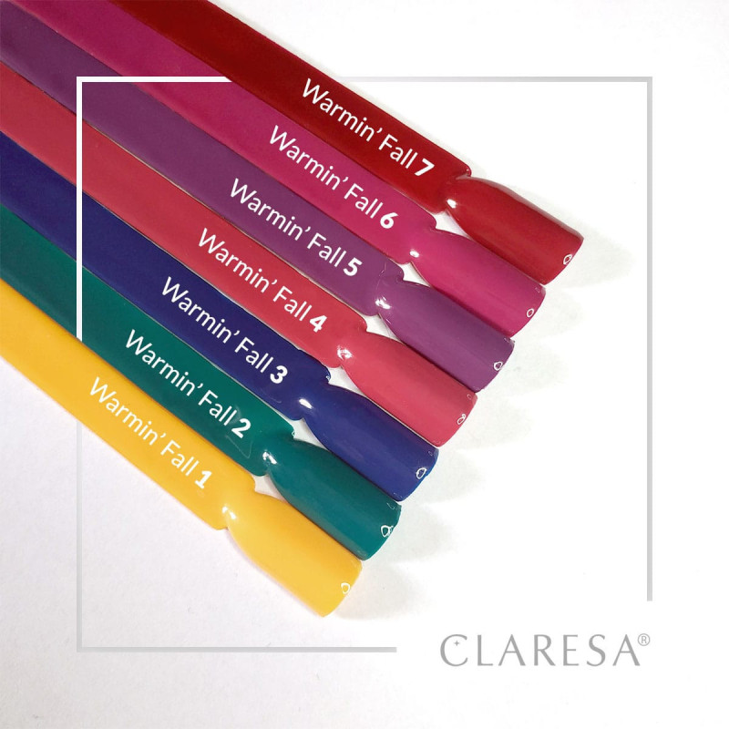 Gel polish – Claresa WARMIN’ FALL No. 4 – 5 ml