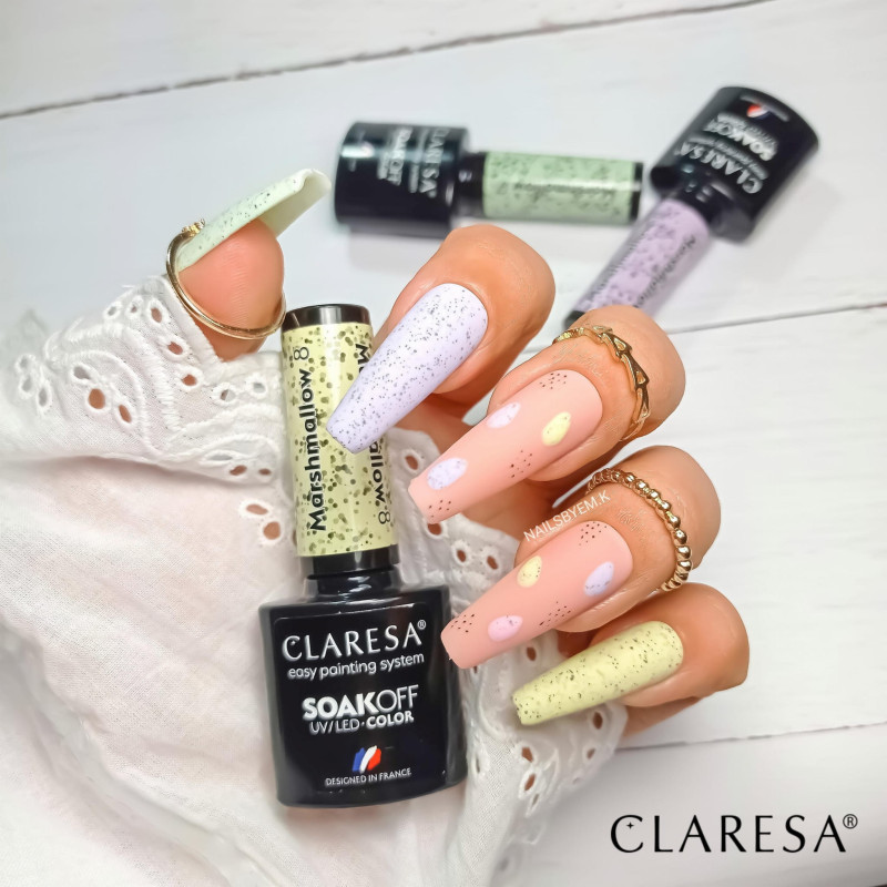 Gel polish – Claresa Marshmallow № 8 – 5 ml