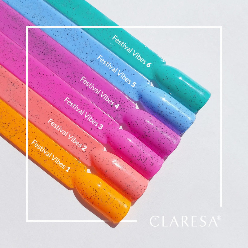 Цветной гель-лак Claresa Festival Vibes № 1, 5 ml