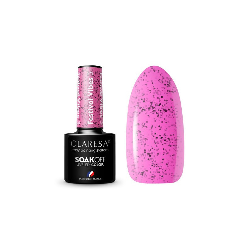 Gel polish – Claresa Festival Vibes № 3 – 5 ml