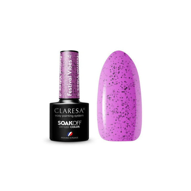 Gel polish – Claresa Festival Vibes № 4 – 5 ml