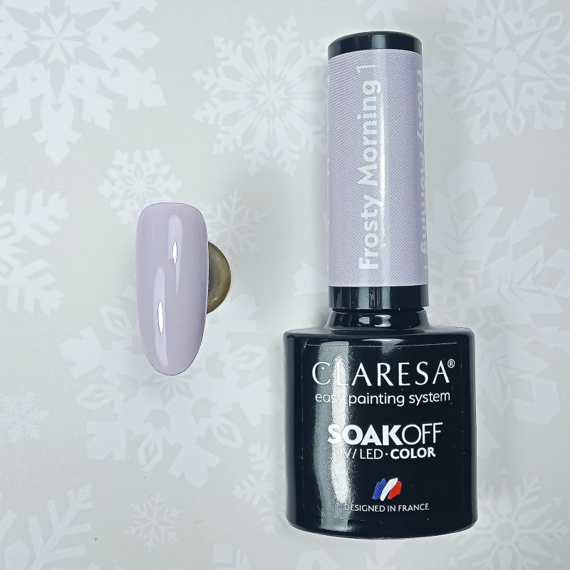 Цветной гель-лак Claresa Frosty Morning № 1, 5 ml
