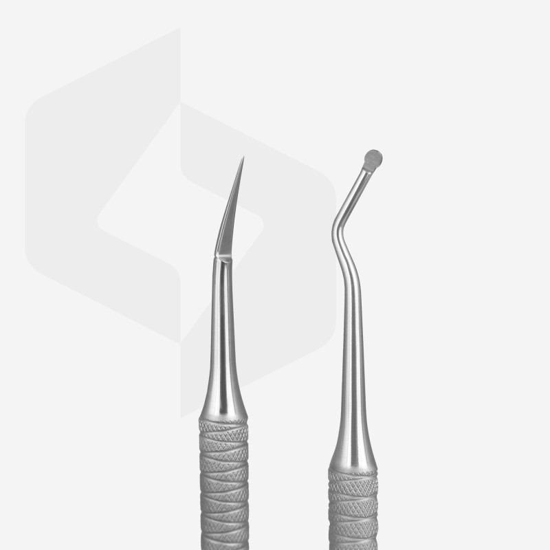 Pedikyyri­työntäjä – STALEKS PRO EXPERT 20 TYPE 1, puolipallon muotoinen kyretti + piikki PE-20/1