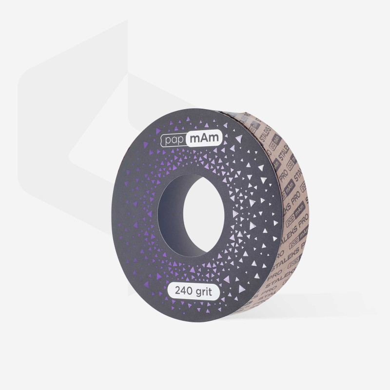 Kynsiviila papmAm - Staleks Pro Exclusive, 240 grit / 6 m [ATSClux-240]