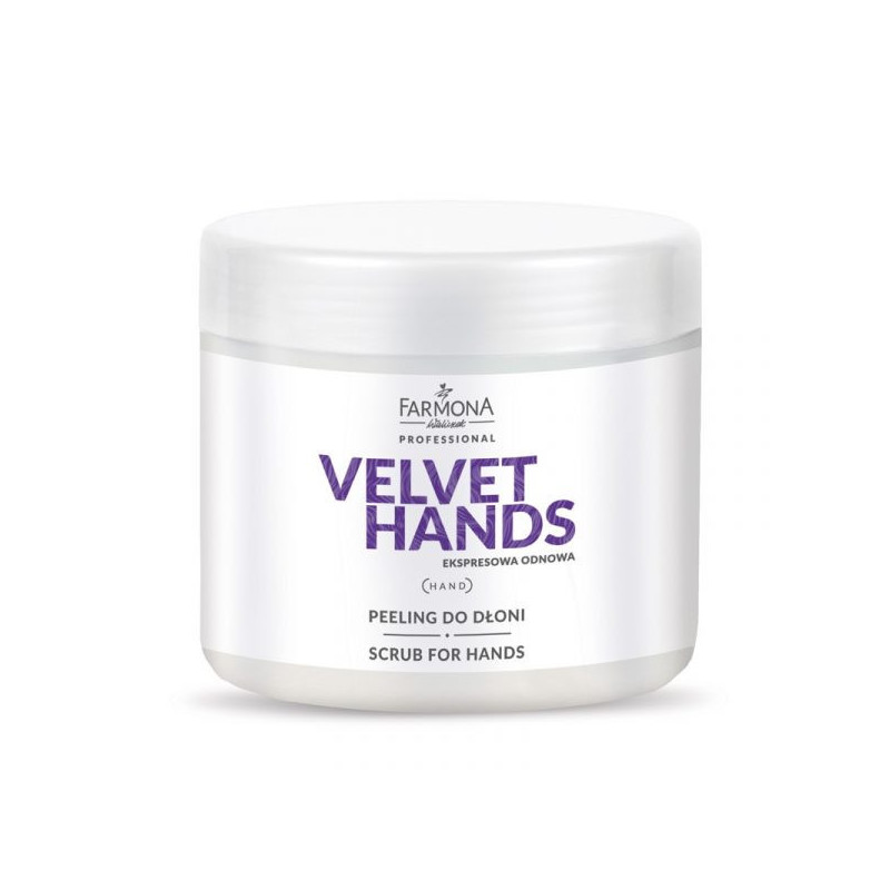 Farmona Professional VELVET HANDS – восстанавливающий скраб для рук, 550 г