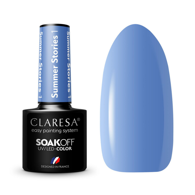 Gel polish – Claresa Summer Stories № 1 – 5 ml