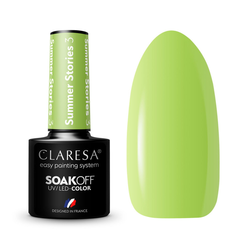 Geelilakka – Claresa Summer Stories № 3 – 5 ml