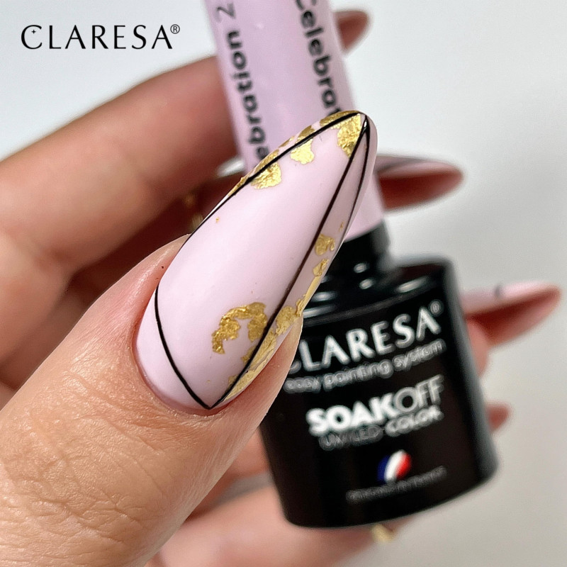 Цветной гель-лак Claresa Celebration № 2, 5 ml