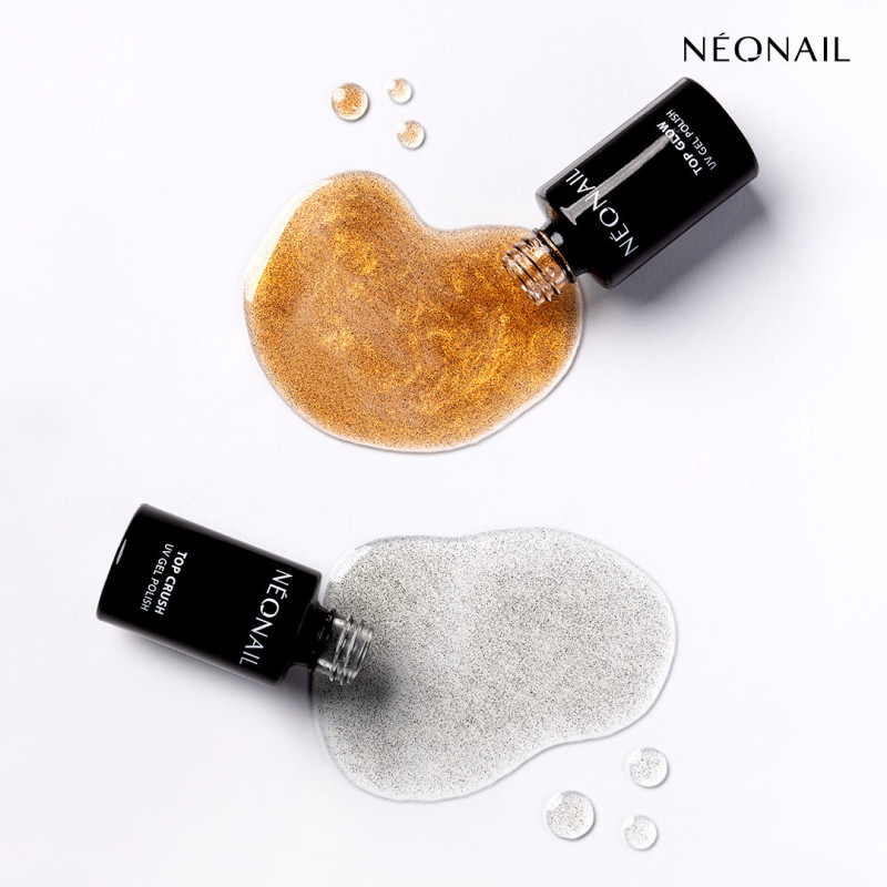 Matte Top Glow Gold Sand (No Wipe) – NeoNail, 7.2 ml