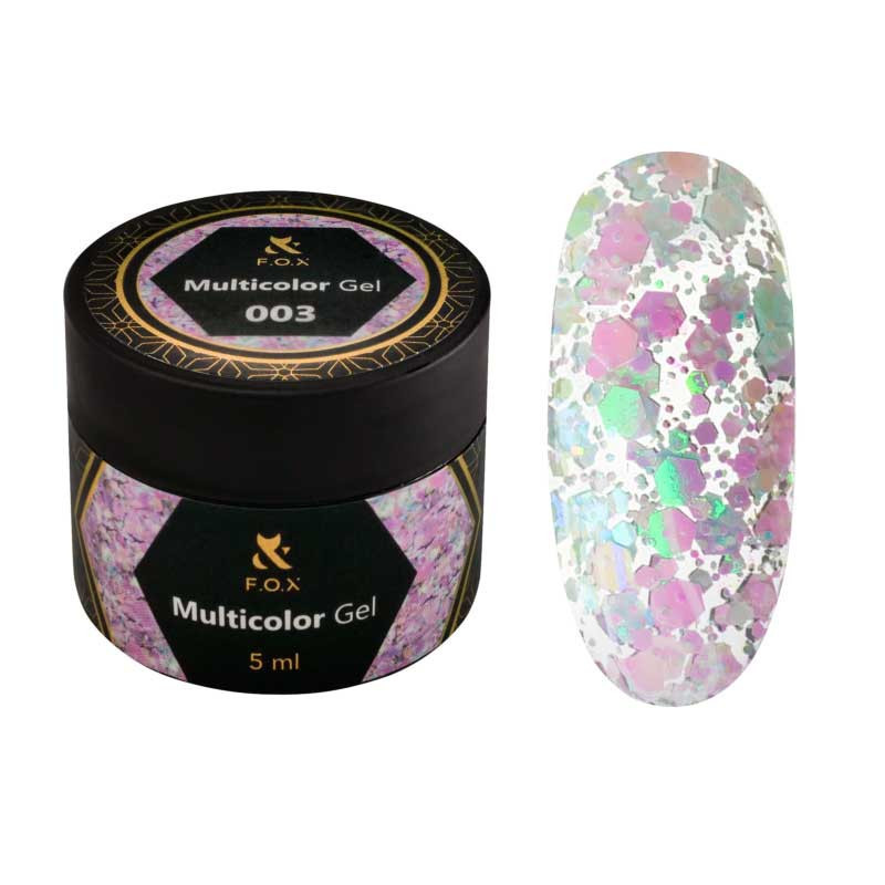 Geelimaali - Multicolor Gel F.O.X 001 - 5 ml