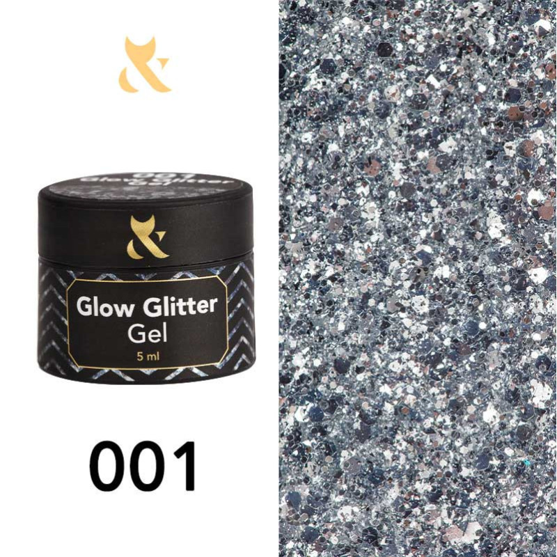 Geelimaali - Glow Glitter Gel FOX 001 - 5 ml
