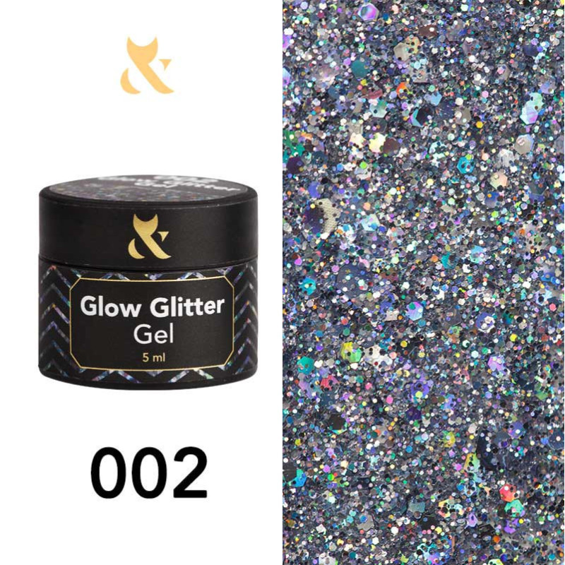 Geelimaali - Glow Glitter Gel FOX 002 - 5 ml