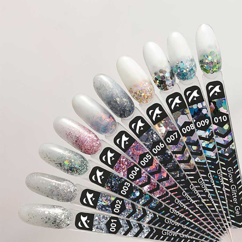 Geelimaali - Glow Glitter Gel FOX 003 - 5 ml