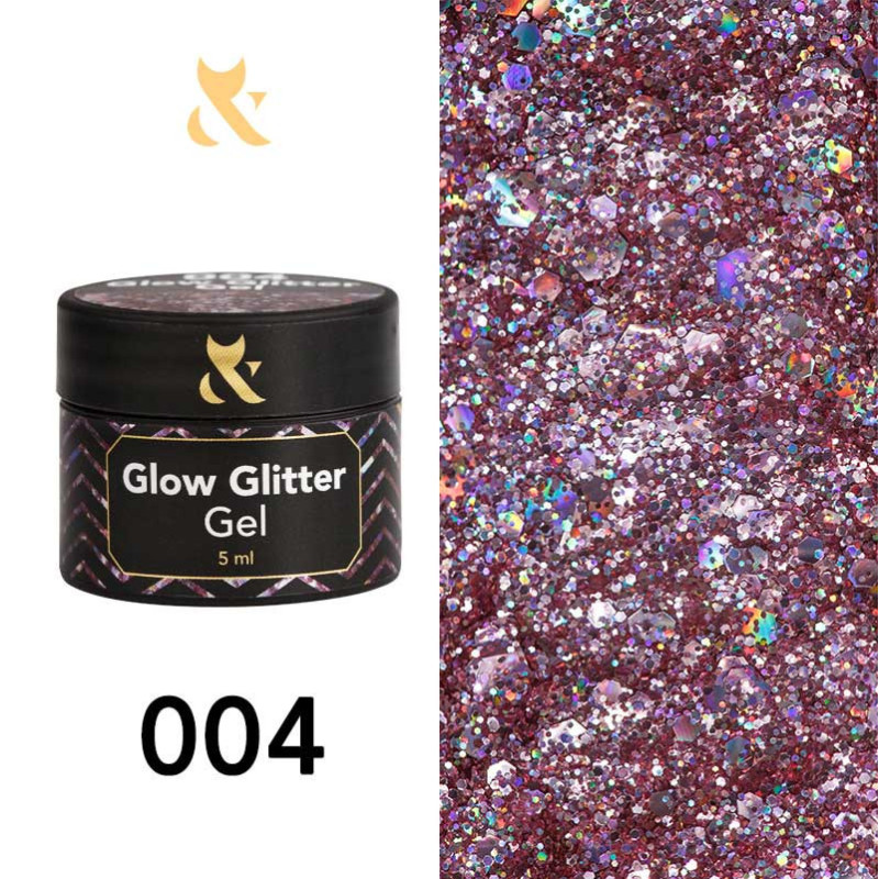 Geelimaali - Glow Glitter Gel FOX 004 - 5 ml