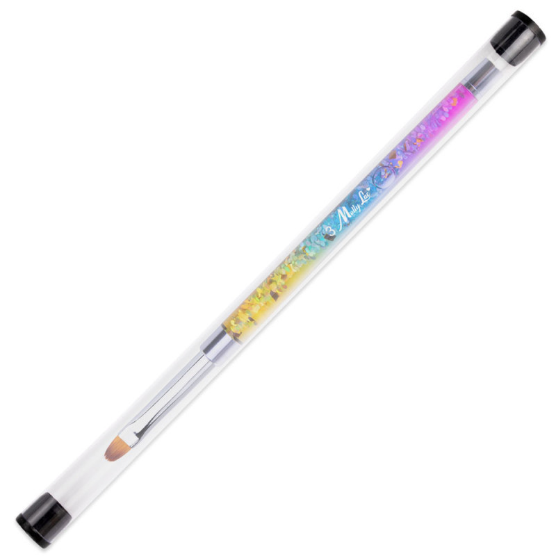 Kисть MollyLac Pro Gel Rainbow 7mm Nr 3