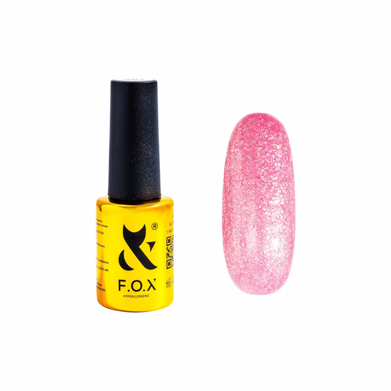 Цветной гель-лак F.O.X Fetish 004, 7 ml