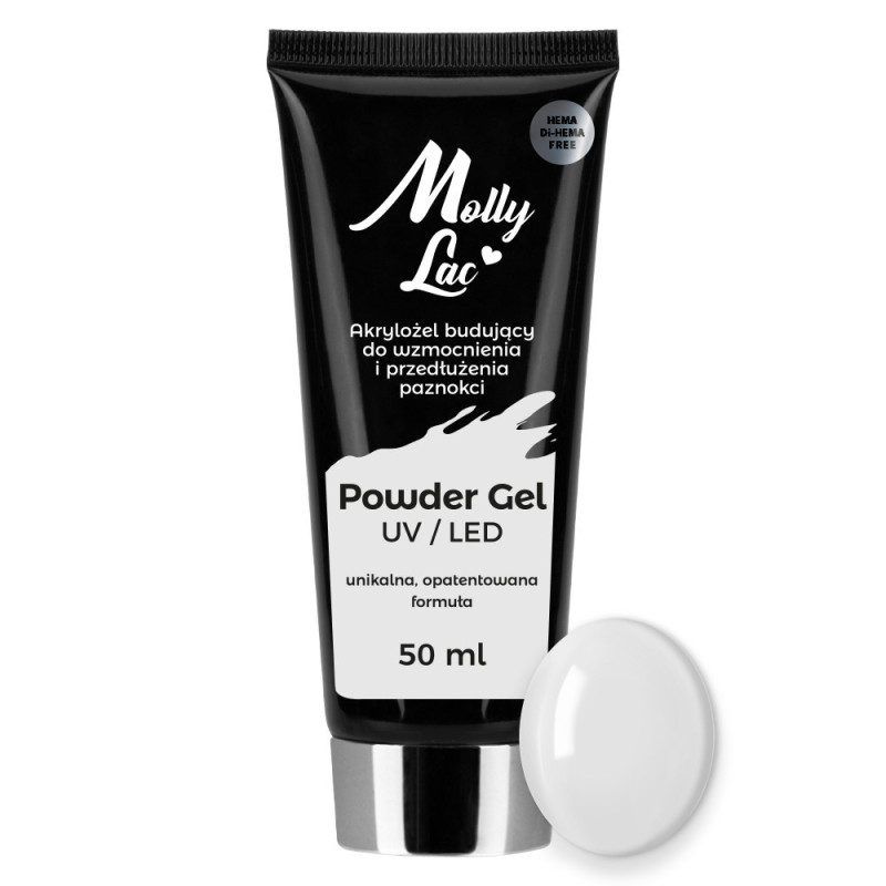 Polygel MollyLac Clear Nr 20, 30 ml