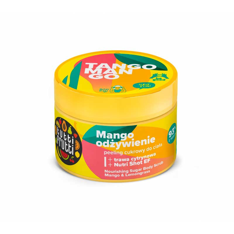 Farmona Tutti Frutti – vartalokuorinta Mango & Sitruunaruoho, 300 g