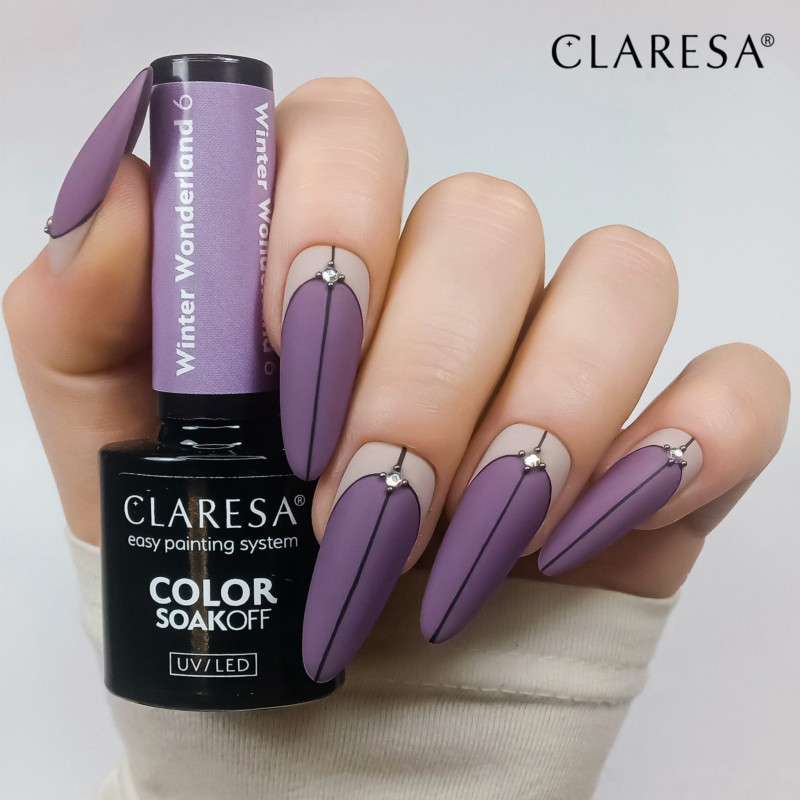 Цветной гель-лак Claresa Winter Wonderland № 6, 5 ml