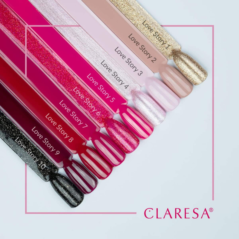 Цветной гель-лак Claresa Love Story № 7, 5 ml