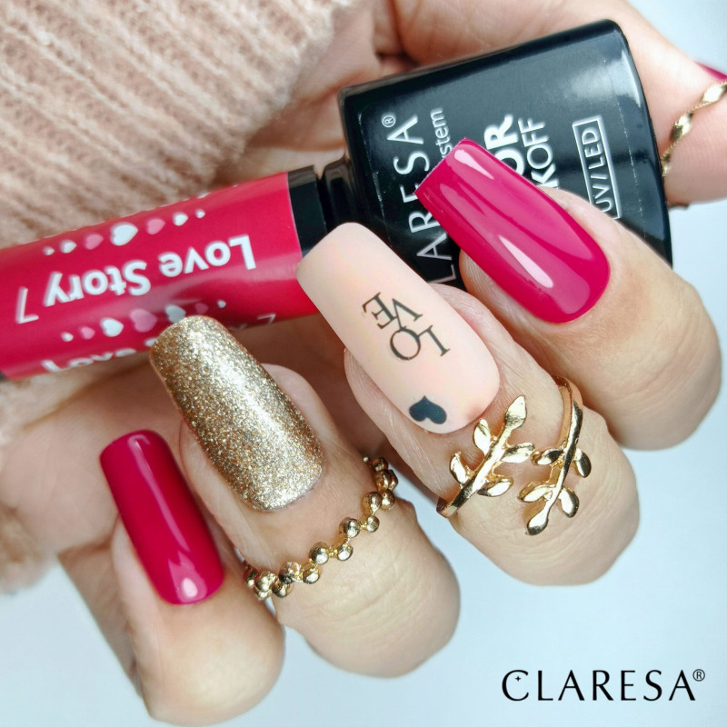 Цветной гель-лак Claresa Love Story № 7, 5 ml
