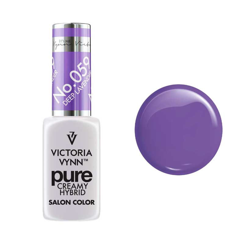 VICTORIA VYNN PURE CREAMY HYBRID 059 Deep Lavender  - 8 ml
