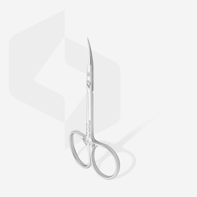 Профессиональные ножницы для кутикулы Staleks Pro Exclusive 20 Type 1 (Magnolia) SX-20/1m