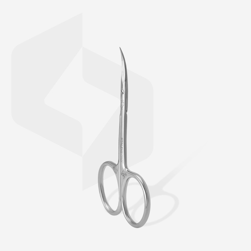 Профессиональные ножницы для кутикулы Staleks Pro Exclusive 20 Type 2 (Magnolia) SX-20/2m