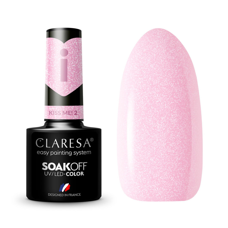 Gel polish – Claresa Kiss Me! № 2 – 5 ml