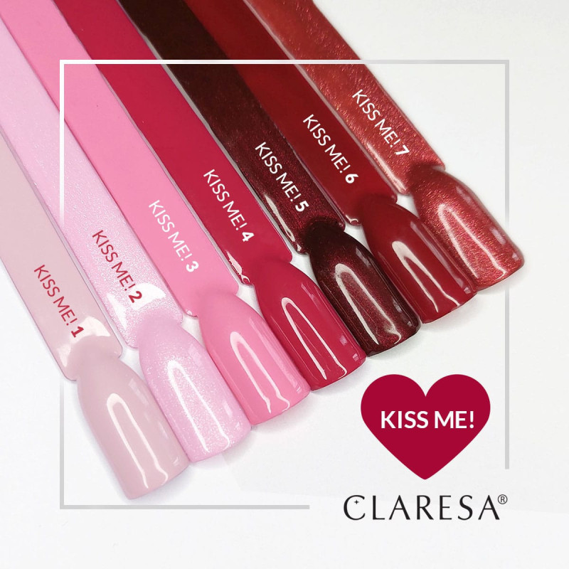 Gel polish – Claresa Kiss Me! № 3 – 5 ml