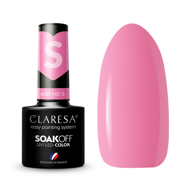 Geelilakka – Claresa Kiss Me! № 3 – 5 ml