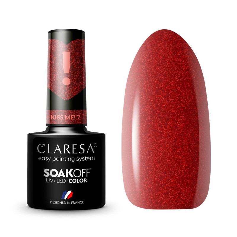 Geelilakka – Claresa Kiss Me! № 7 – 5 ml