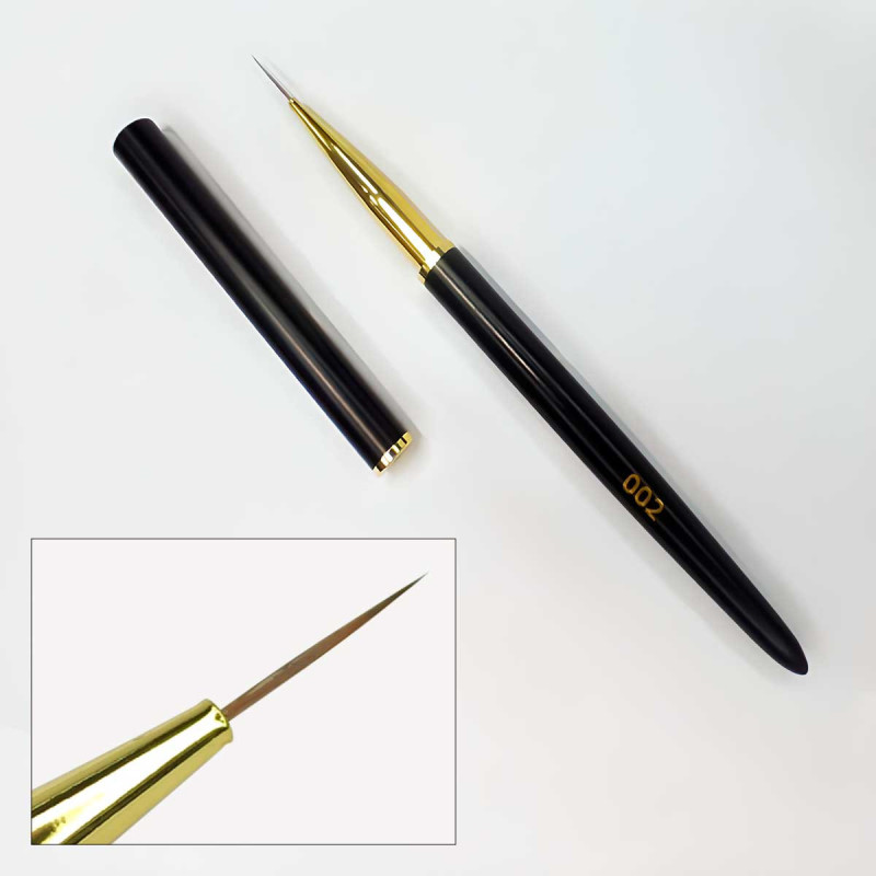 Nail brush F.O.X Art Brush - 002 "Linear long brush"