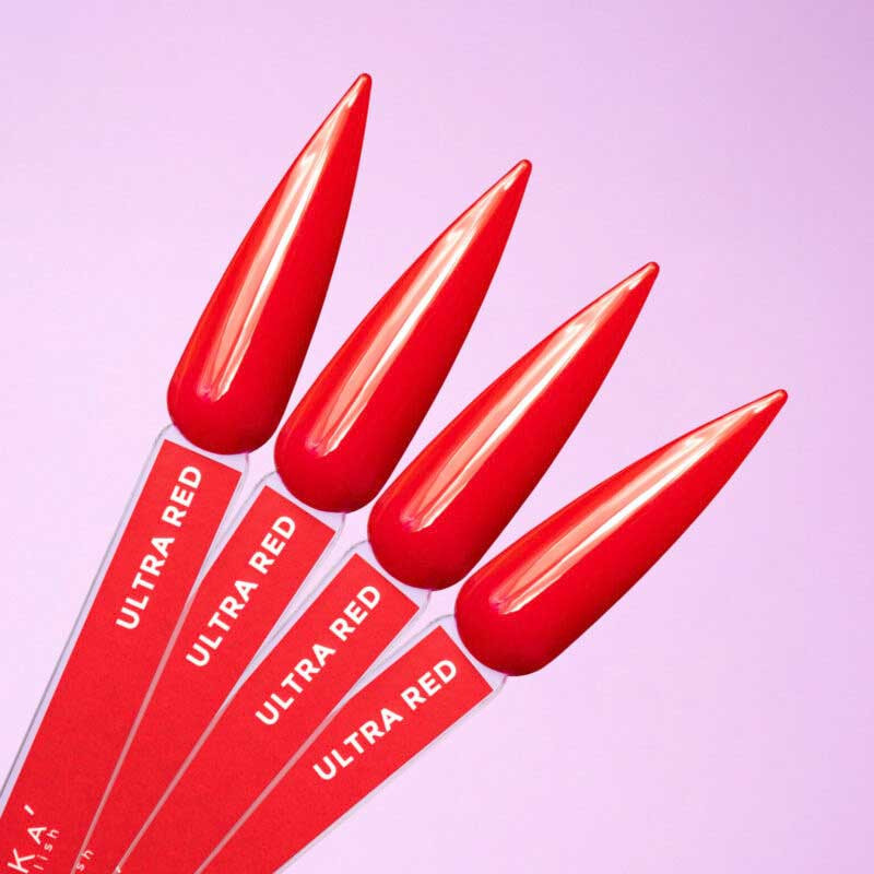Цветной гель-лак DNKa Ultra Red, 12 ml