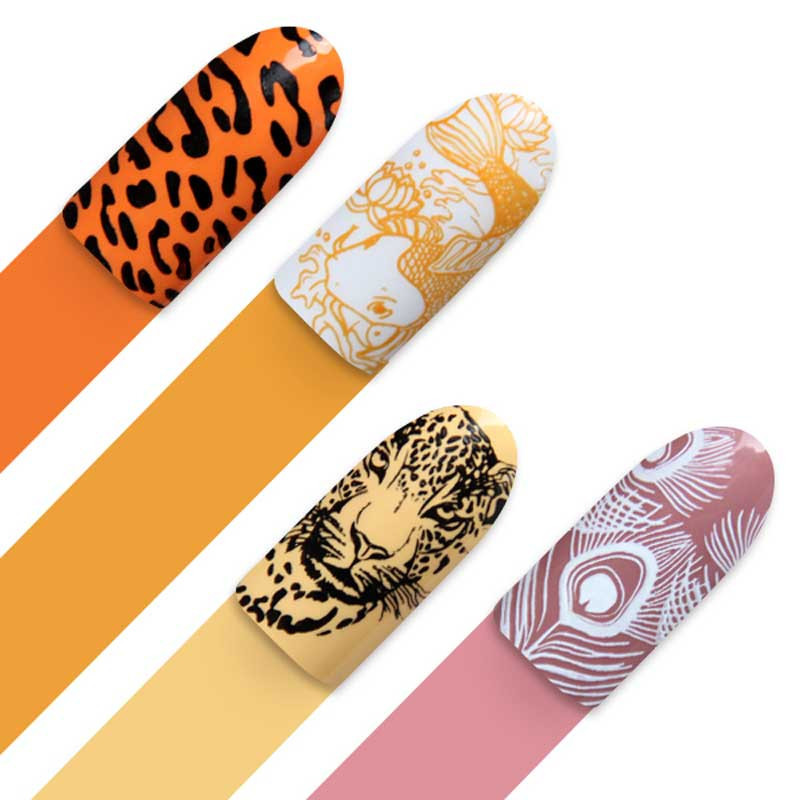 Stamping plate Moyra - Animalistic - 04