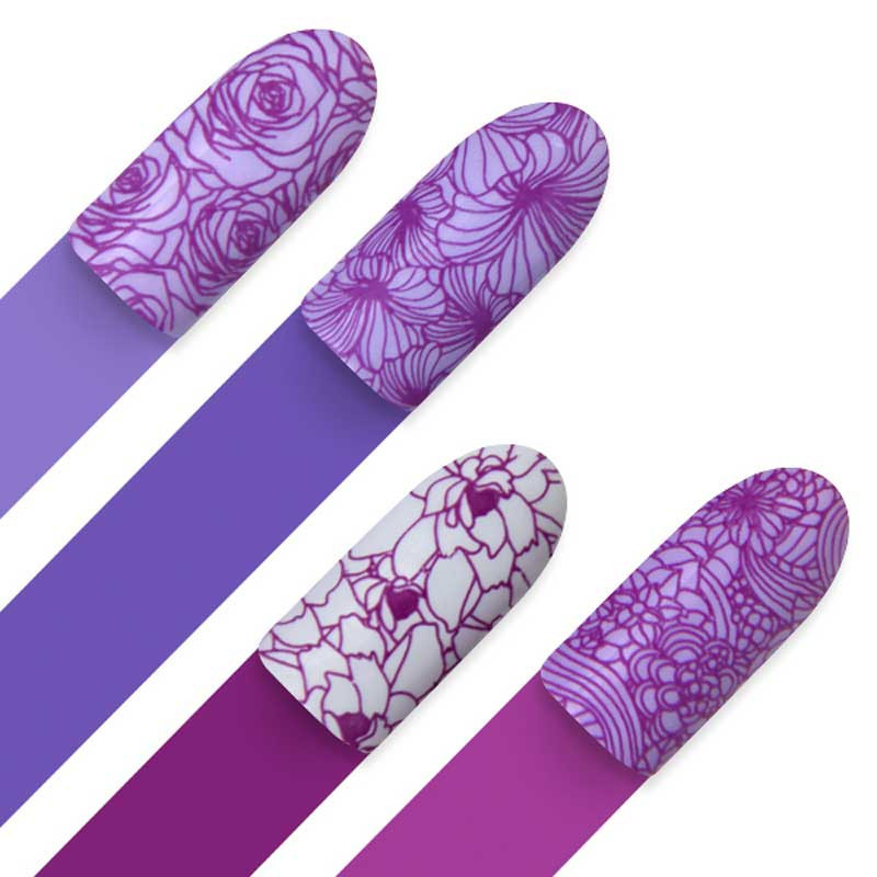 Stamping plate Moyra - Florality 1 - 06