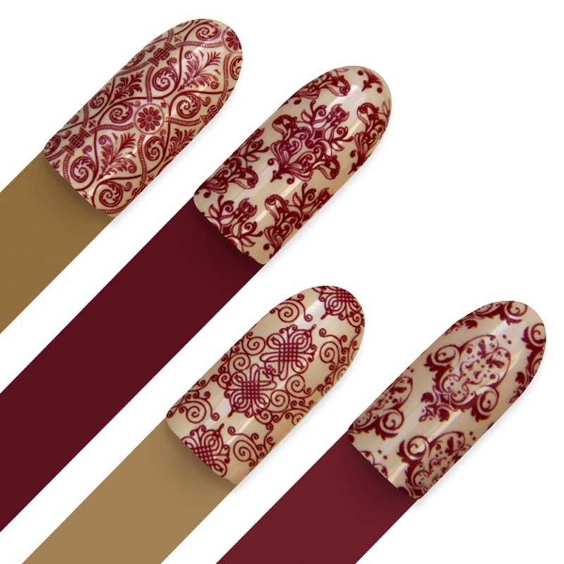 Пластина для стемпинга Moyra - Damask drapery - 11