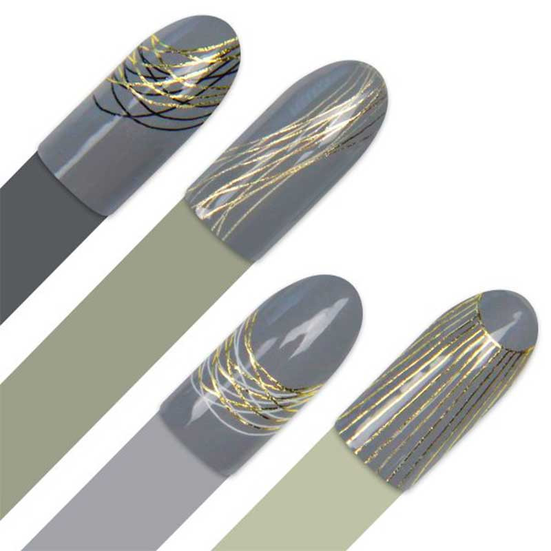 Stamping plate Moyra - Spider Gel - 87