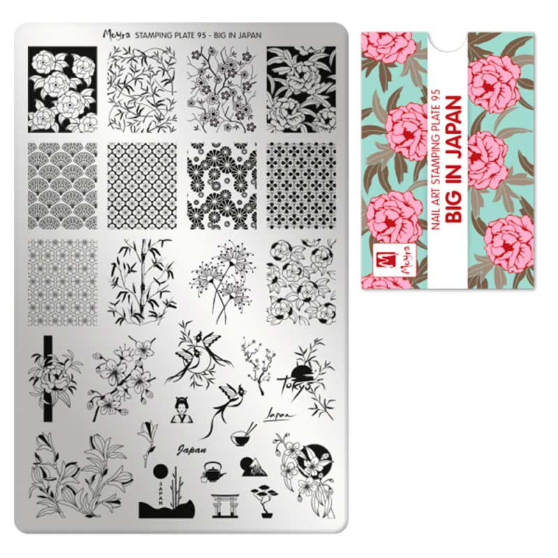 Stamping plate Moyra - Big in Japan - 95