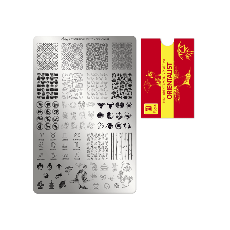 Пластина для стемпинга Moyra - Orientalist - 20