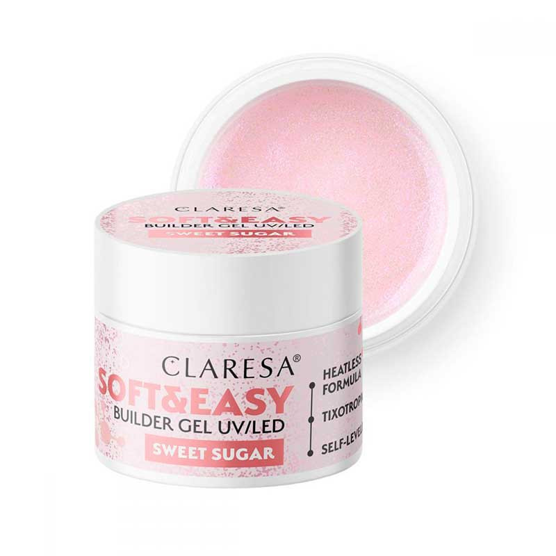 Builder gel Claresa SOFT&EASY, Sweet Sugar