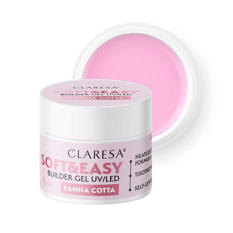 Гель для наращивания Claresa SOFT&EASY, Panna Cotta