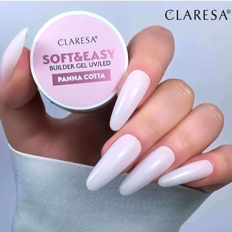 Гель для наращивания Claresa SOFT&EASY, Panna Cotta
